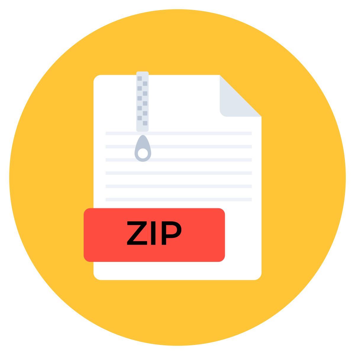 zip file icon