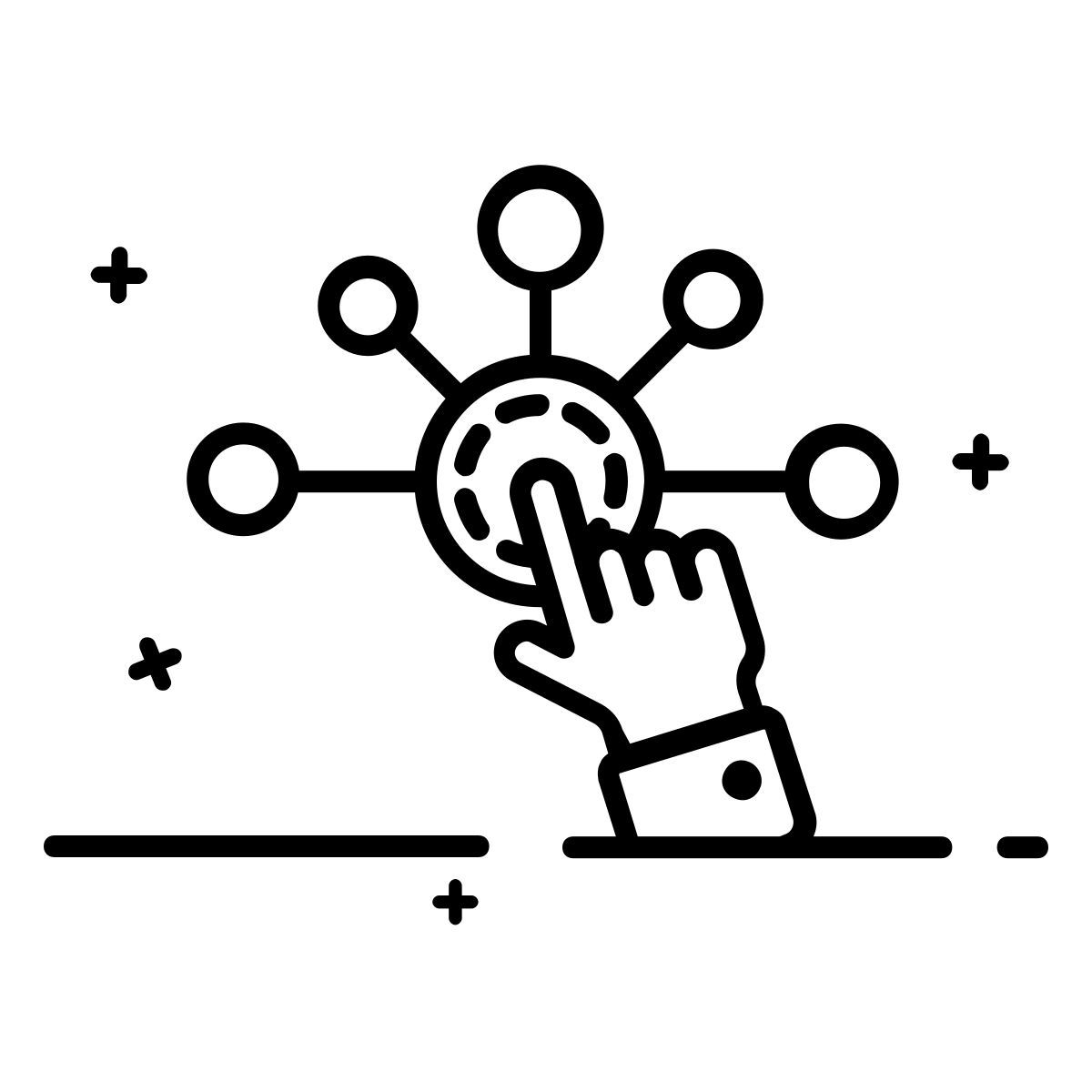 technologie biométrique icon