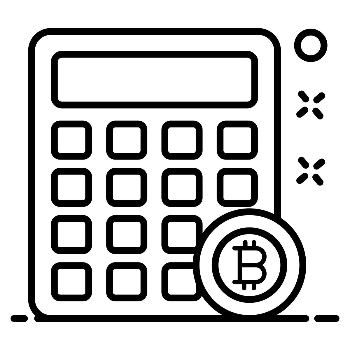 contabilidad de bitcoin icon