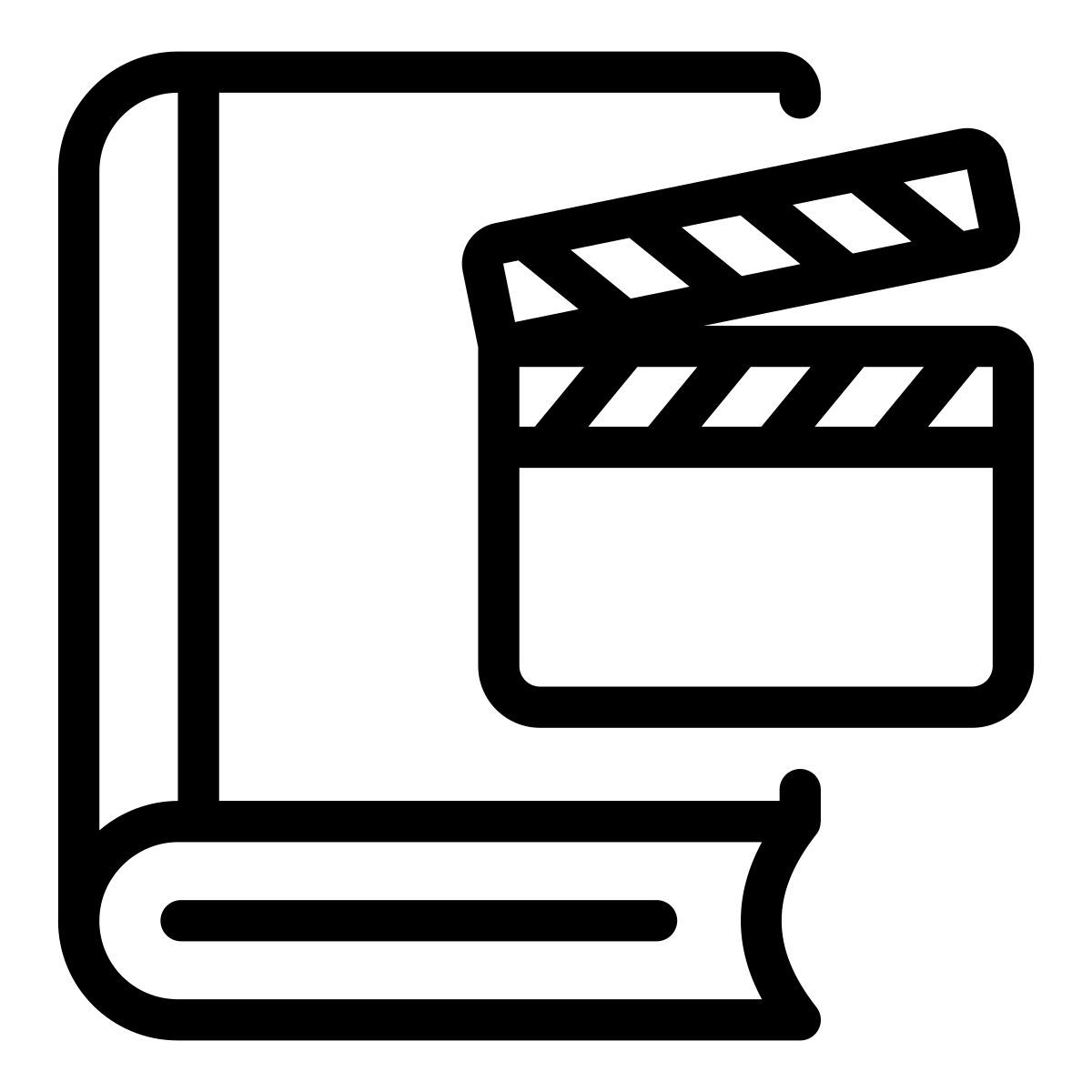 book about films icon