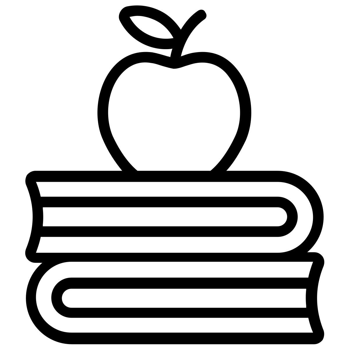 libros y apple icon