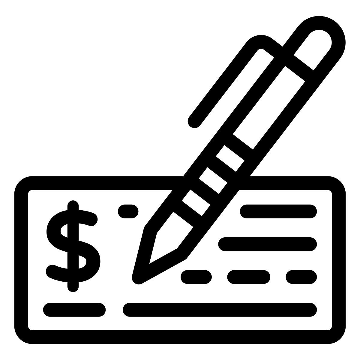 cheque icon
