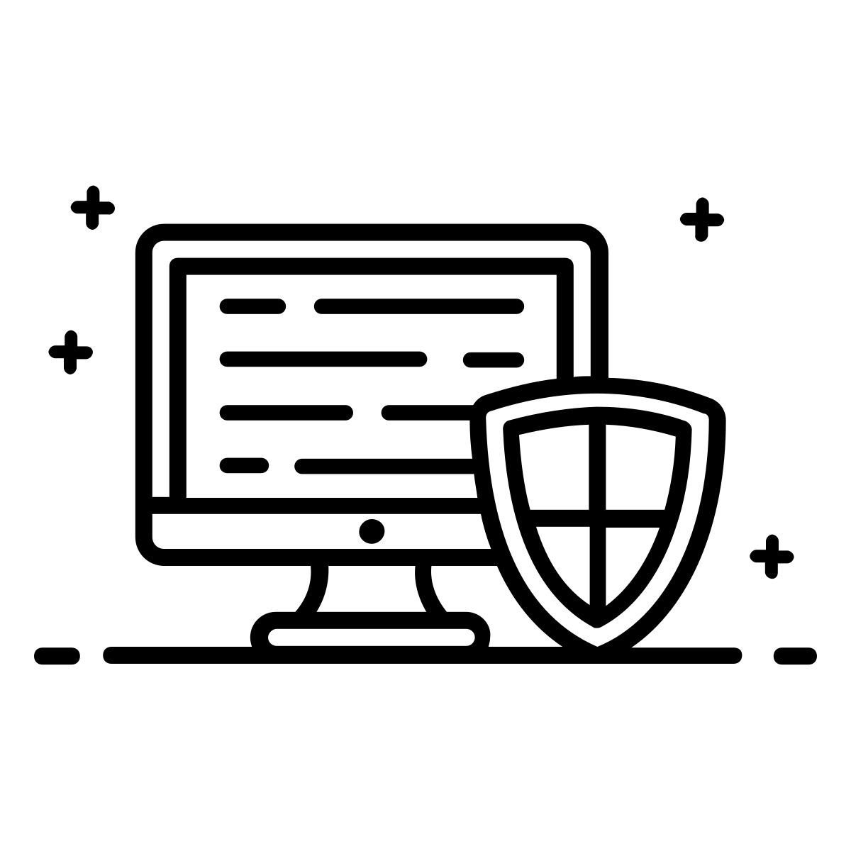 proteção de computador icon