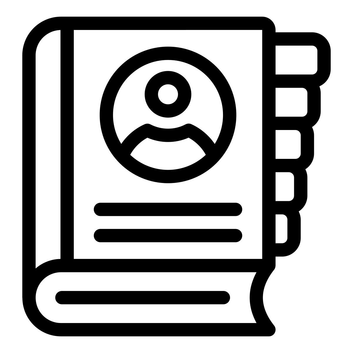contact book icon
