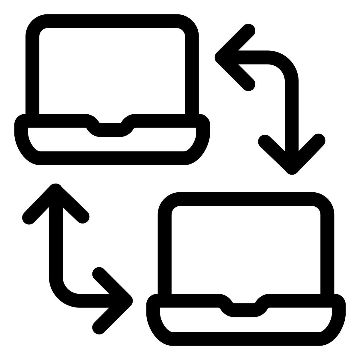 data transfer icon