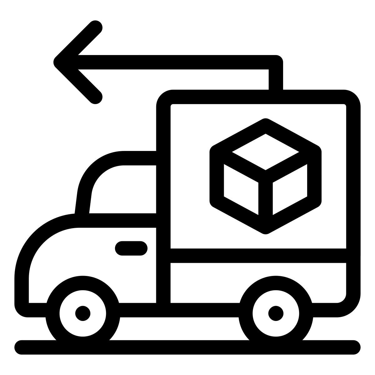 delivery truck icon