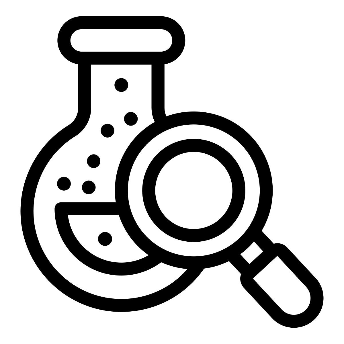 тонкая пробирка icon
