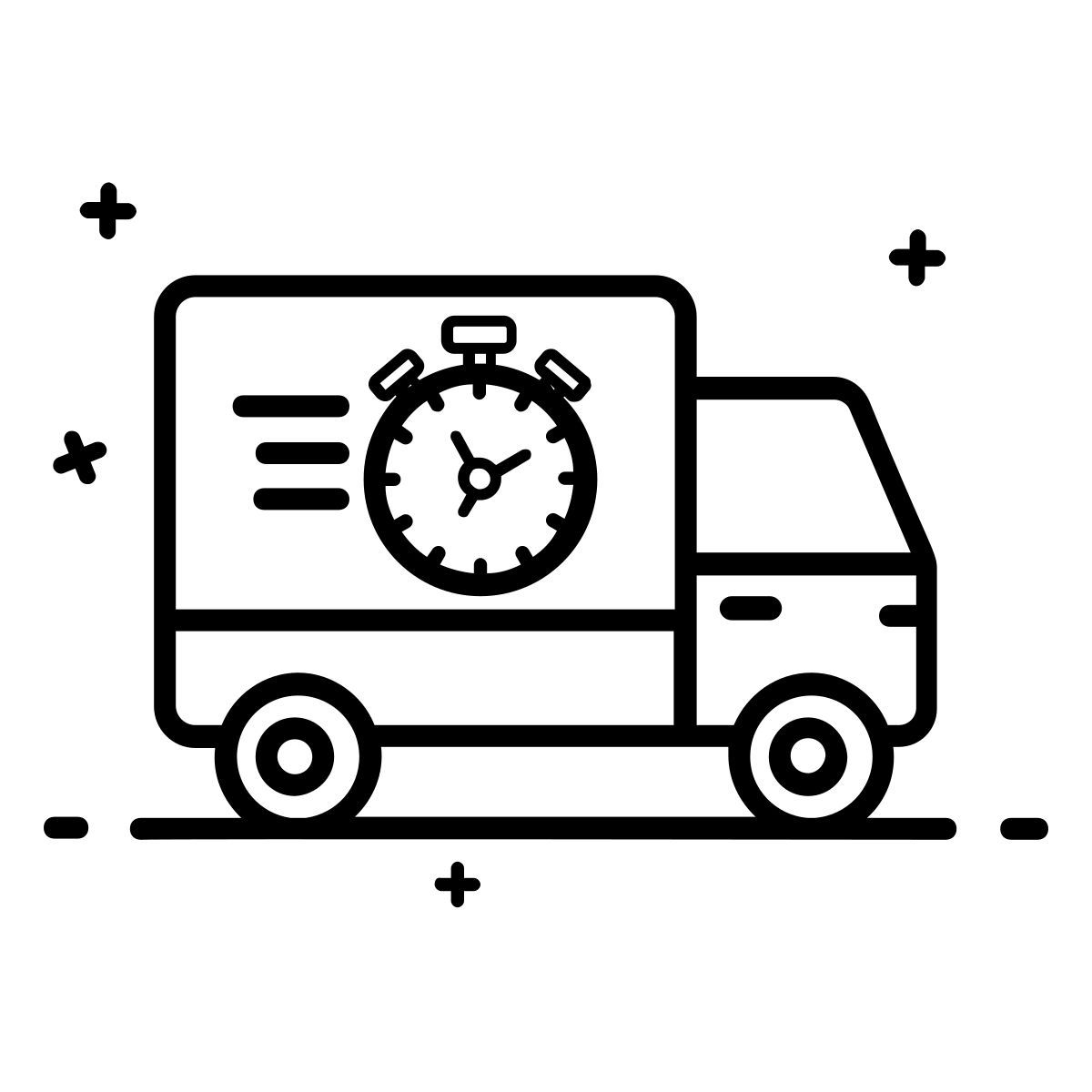 fast delivery icon