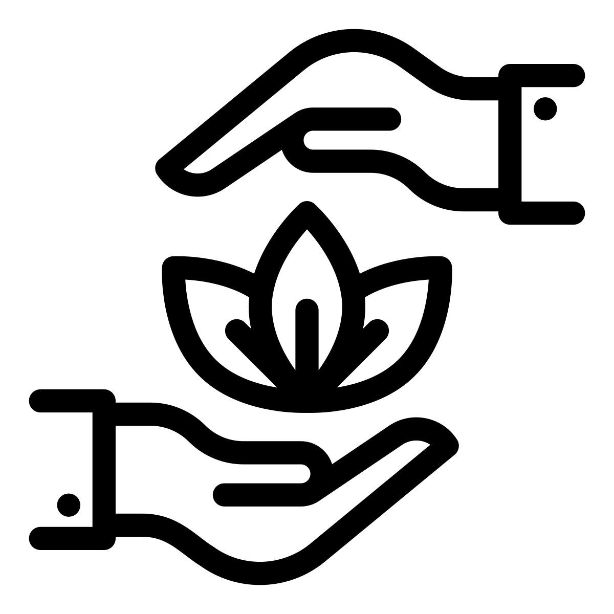 연꽃을 쥔 손 icon