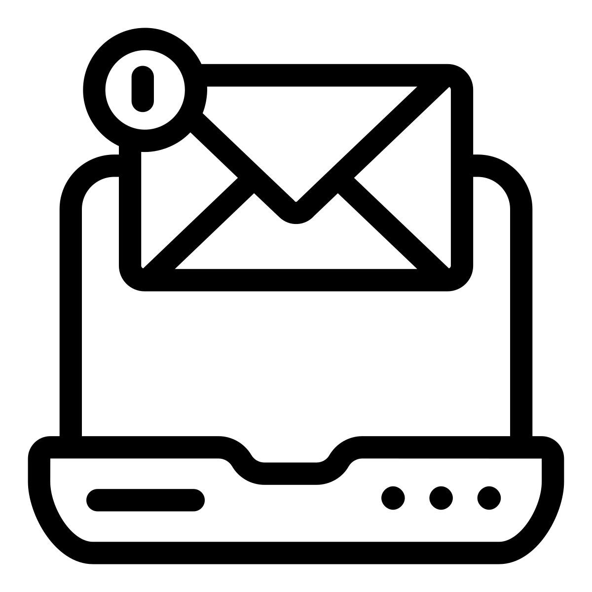 boîte de réception icon