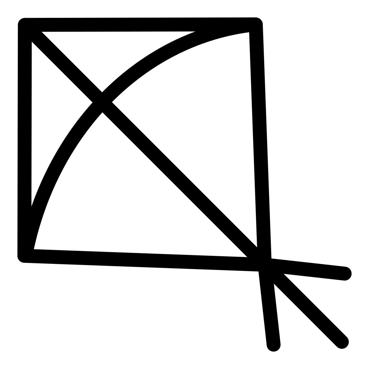 cerf volant icon