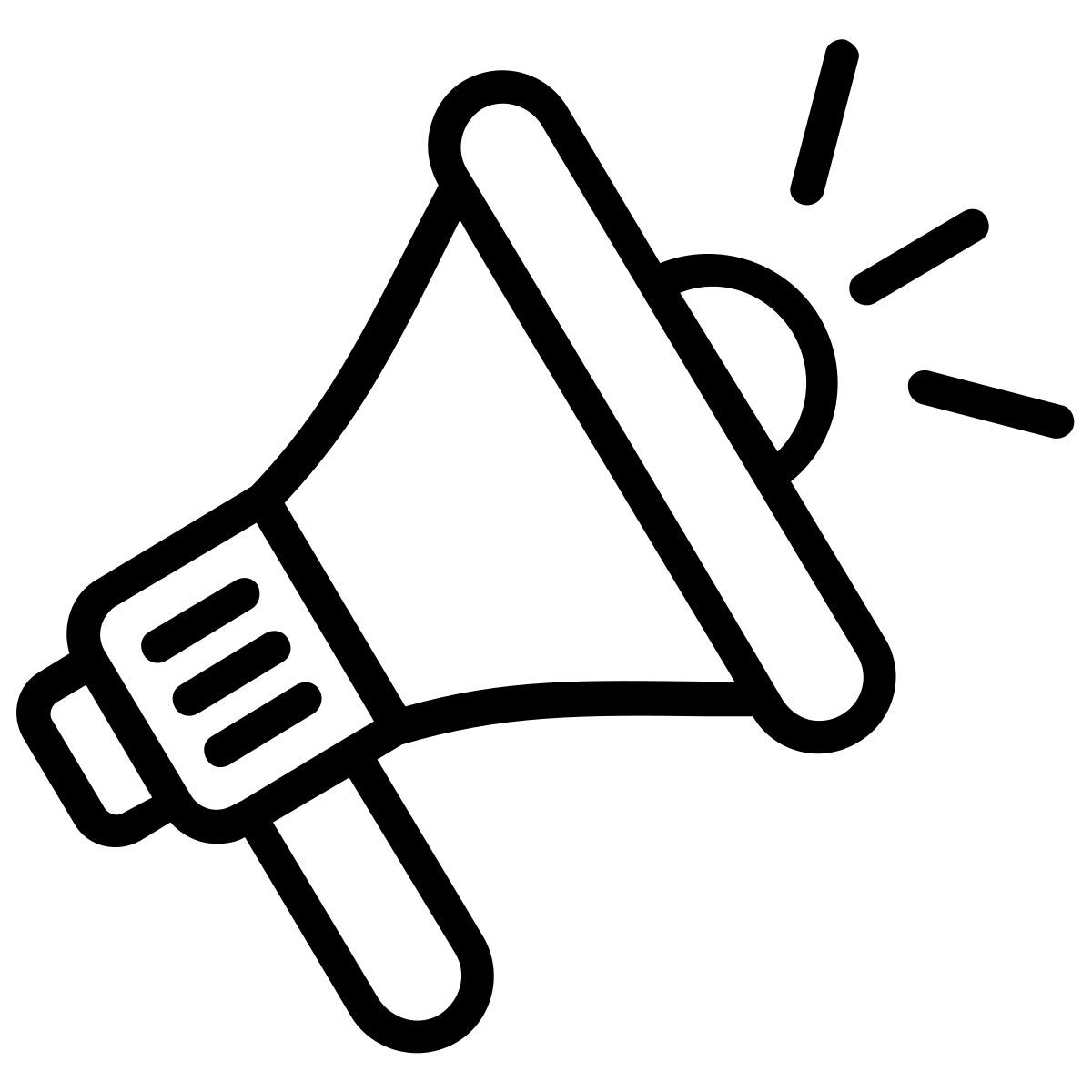 loudspeaker icon