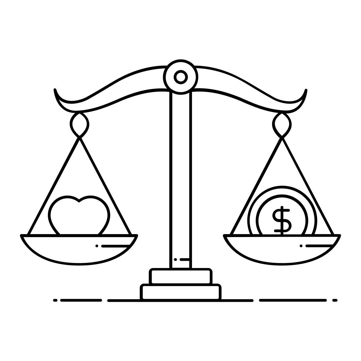 amor vs dinero icon