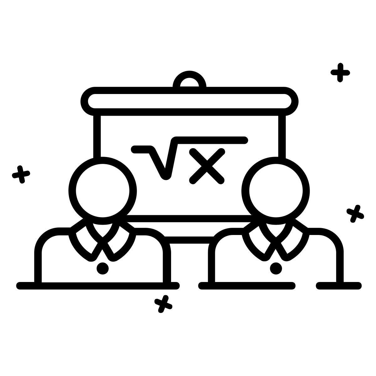 aula de matemática icon