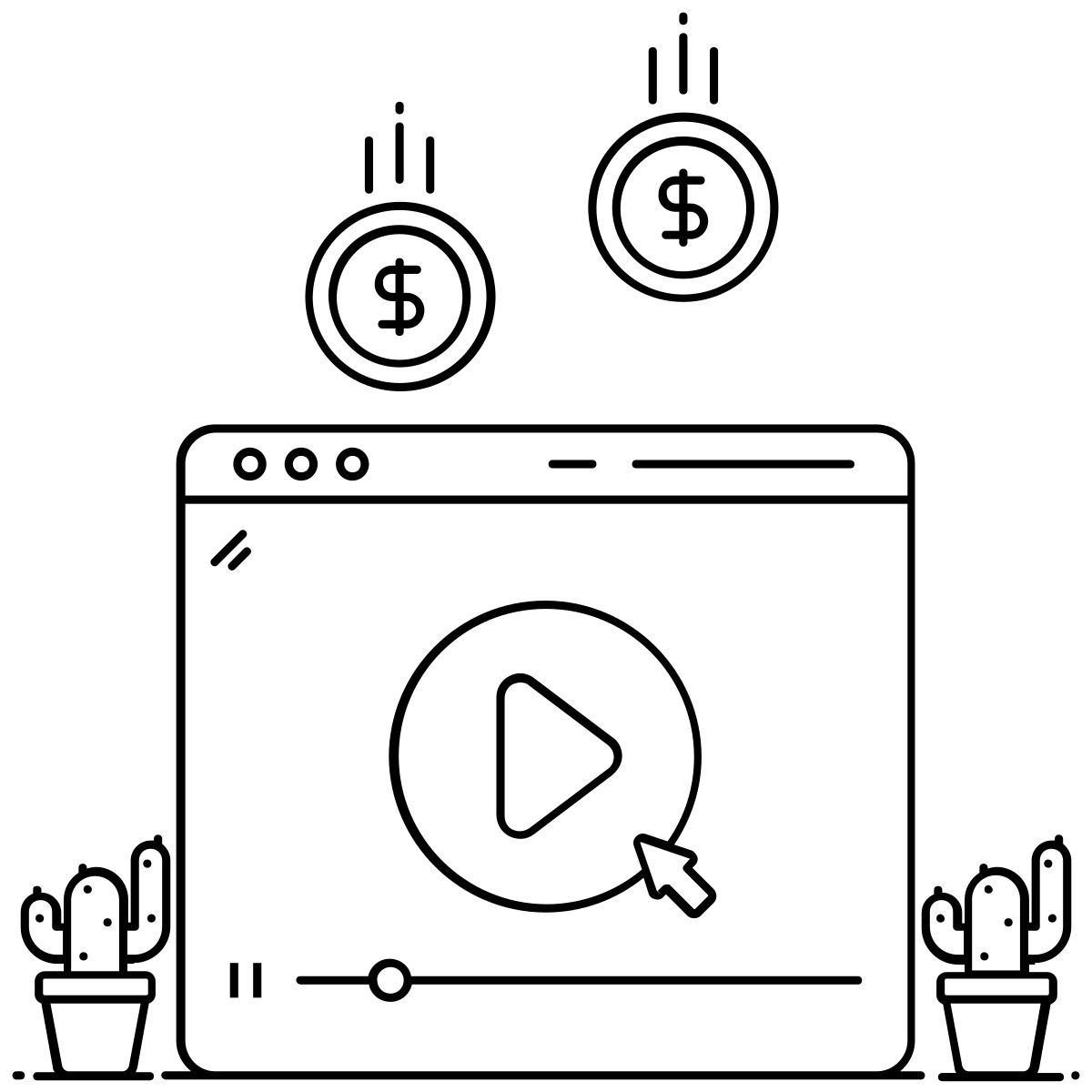 비디오 수익화 icon