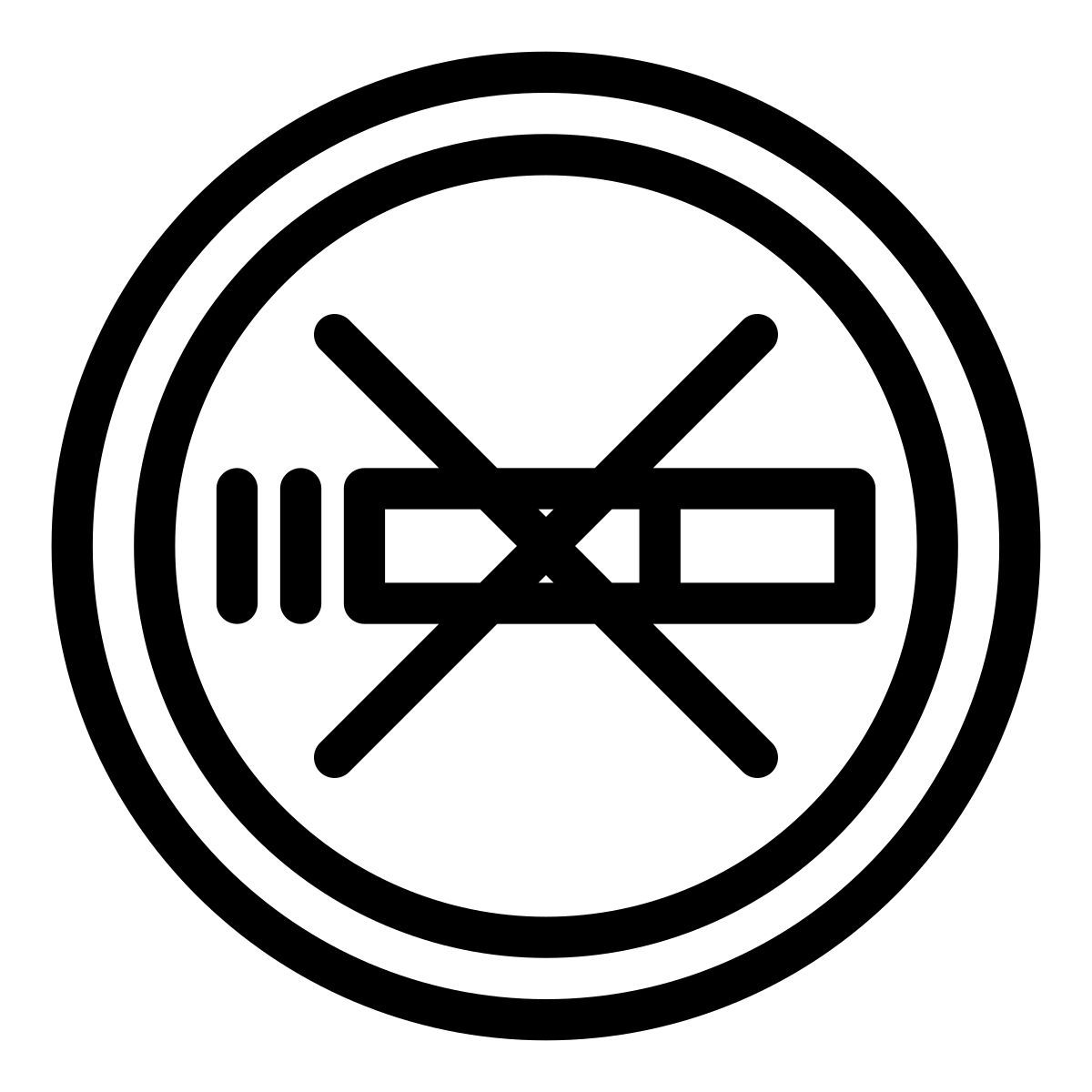 proibido fumar icon