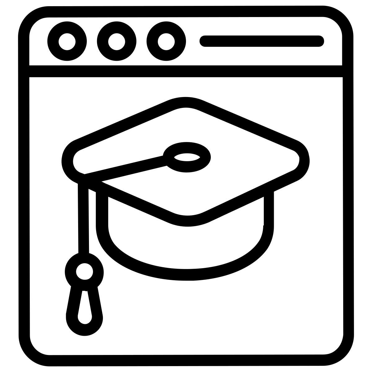 online education icon