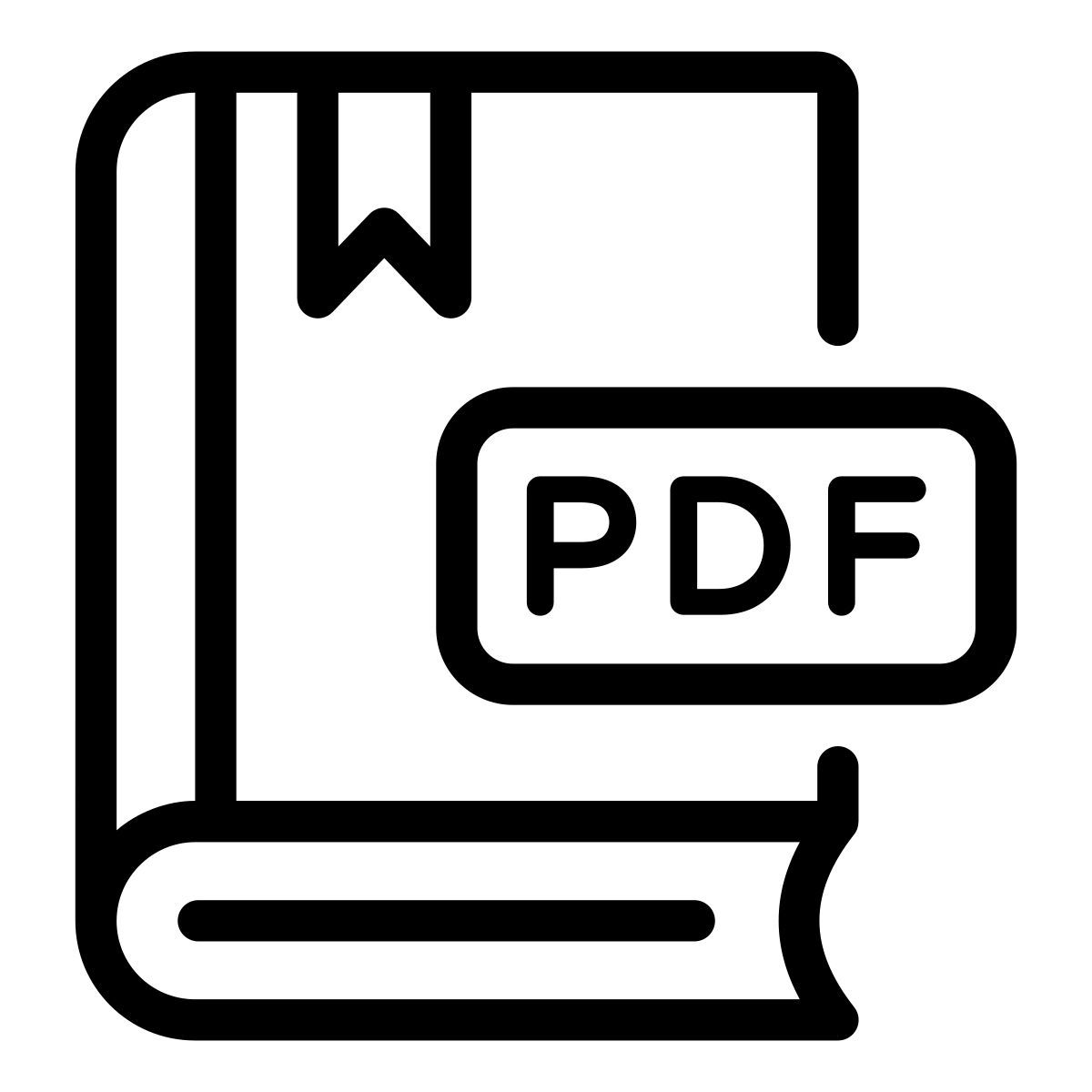 pdf book icon