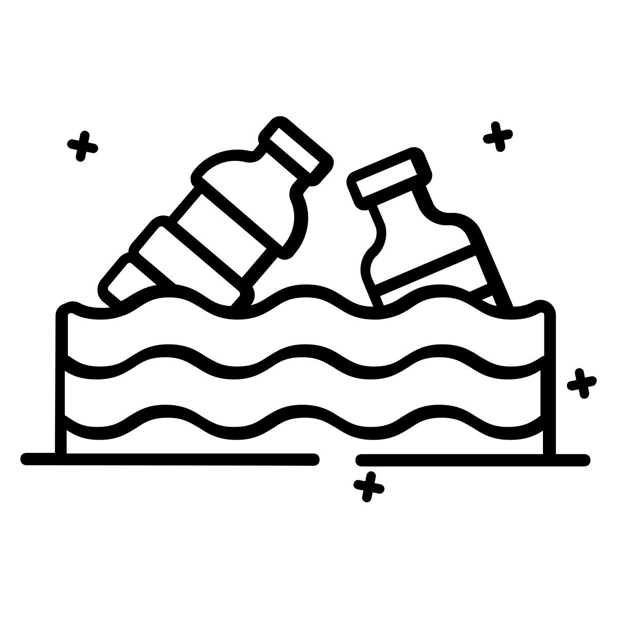 塑料污染 icon