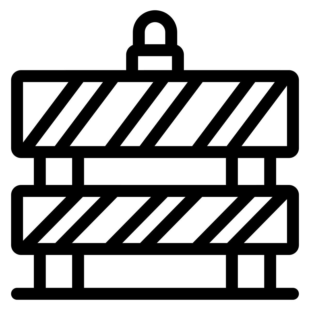road barrier icon