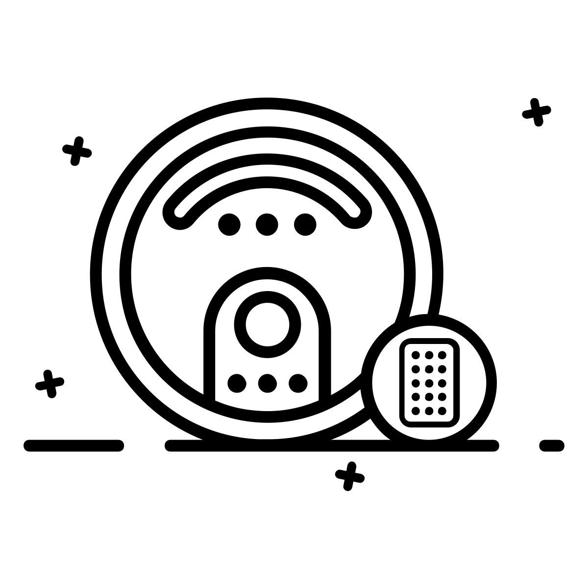 aspiradora robótica icon