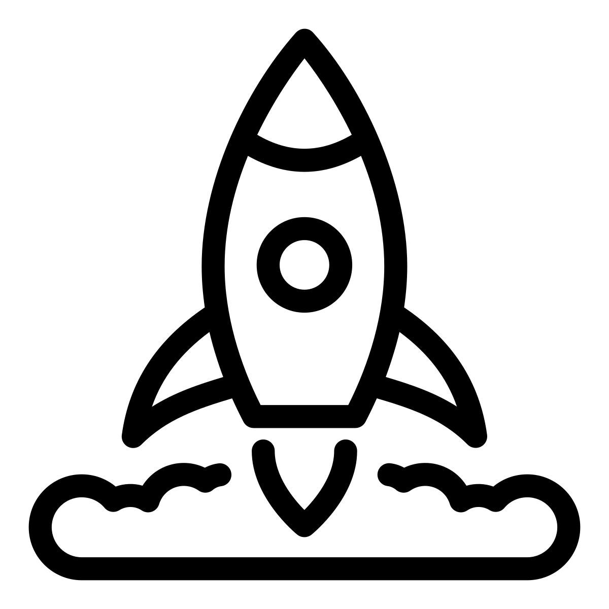rocket launch icon