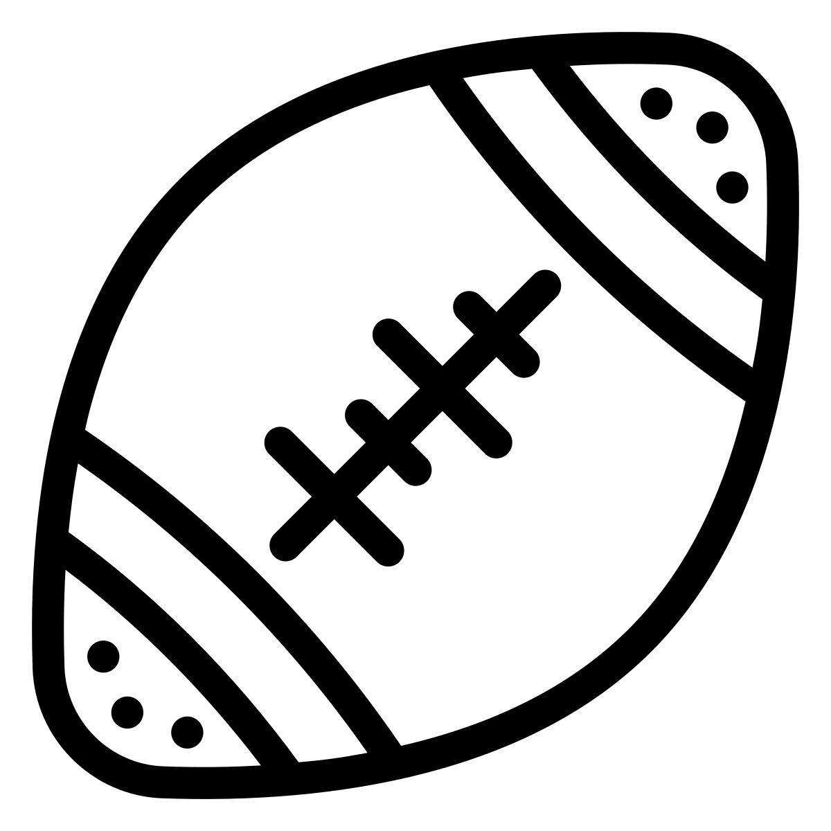 pallone da rugby icon