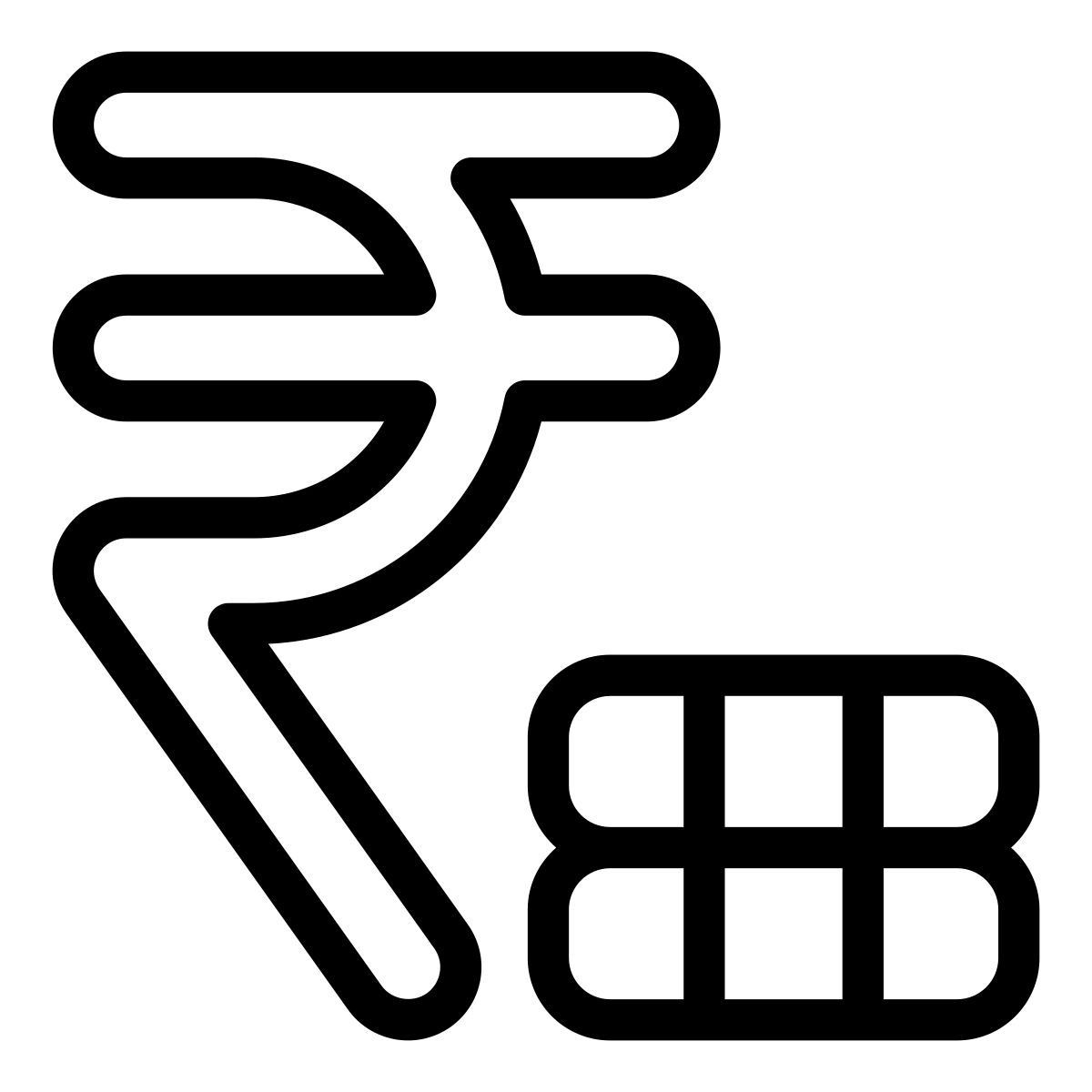 rupee icon