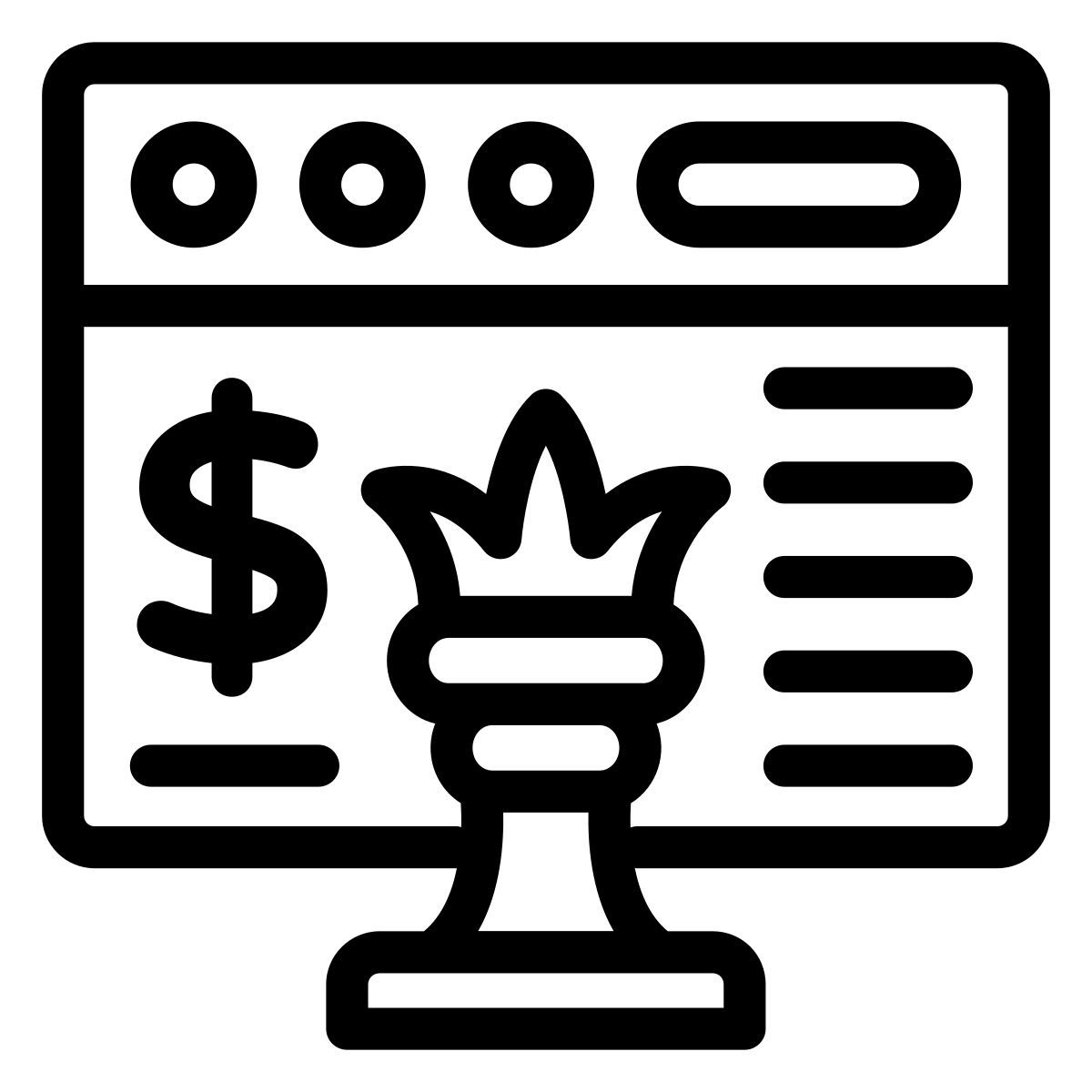 stratégie icon