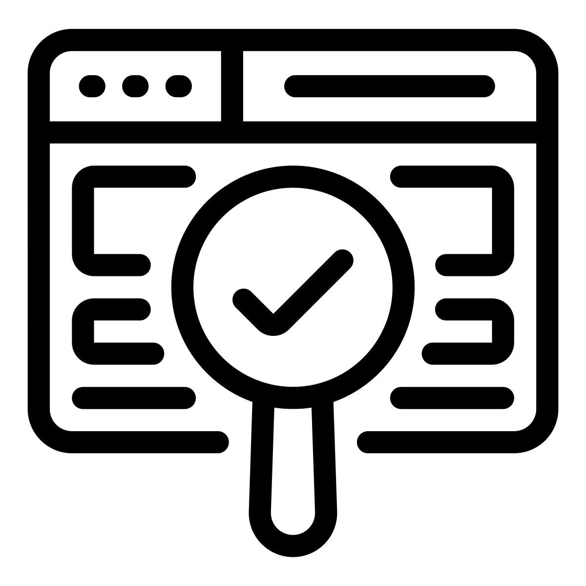 testing icon