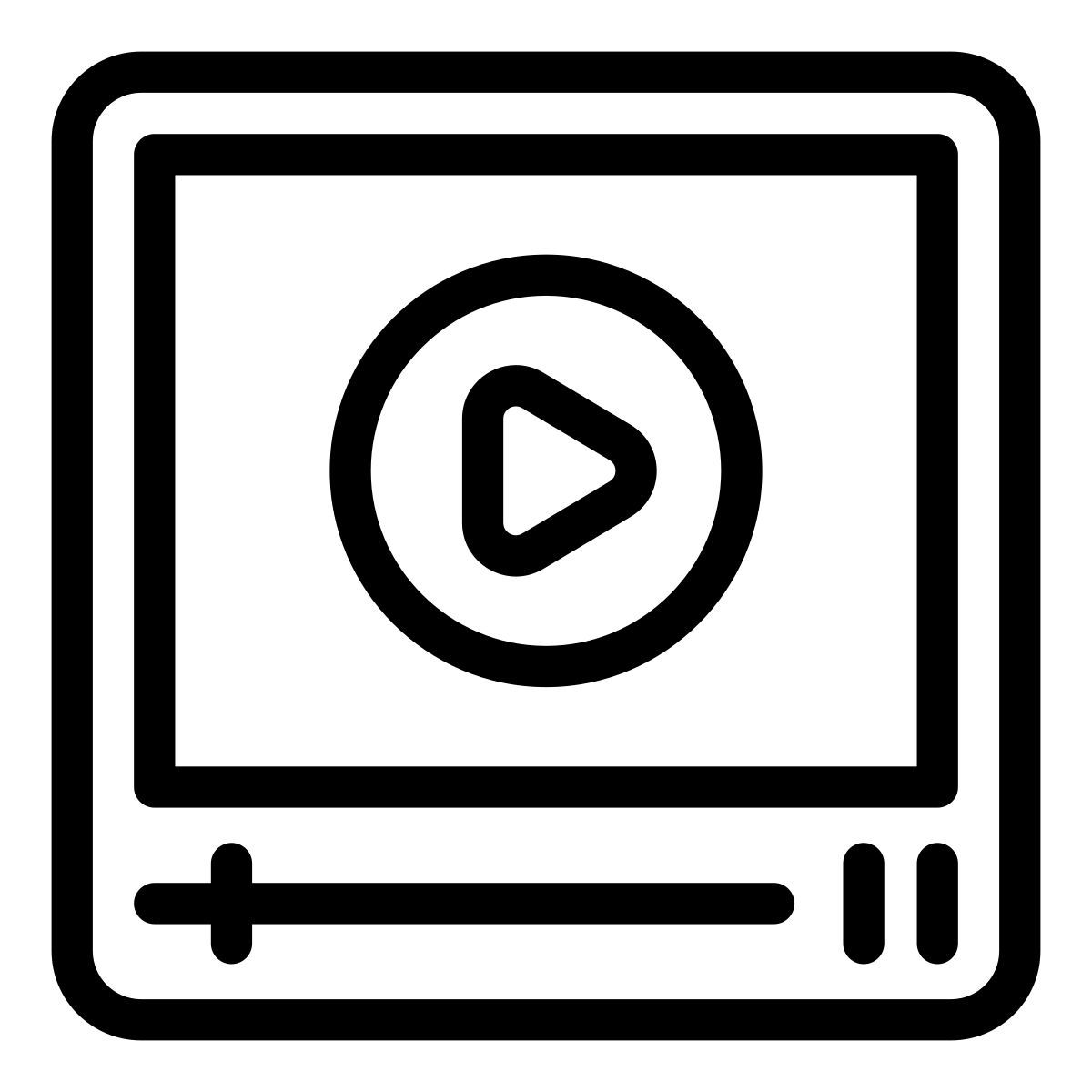 ビデオプレーヤー icon