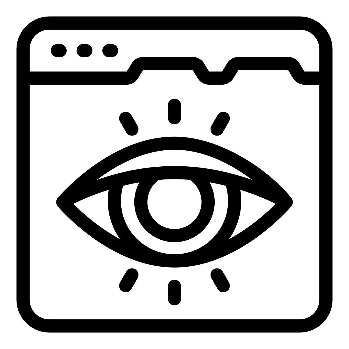 view icon