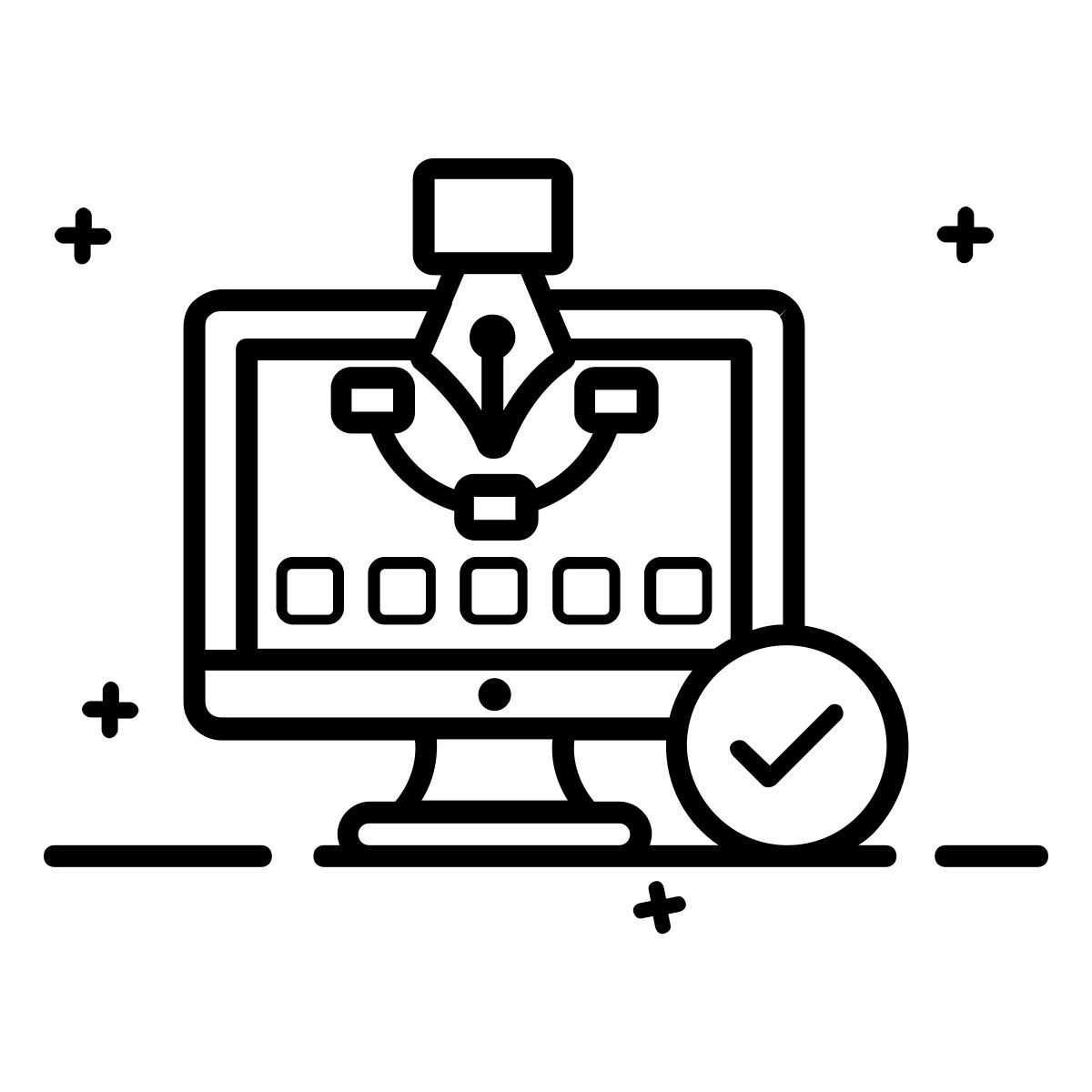 gráficos web icon