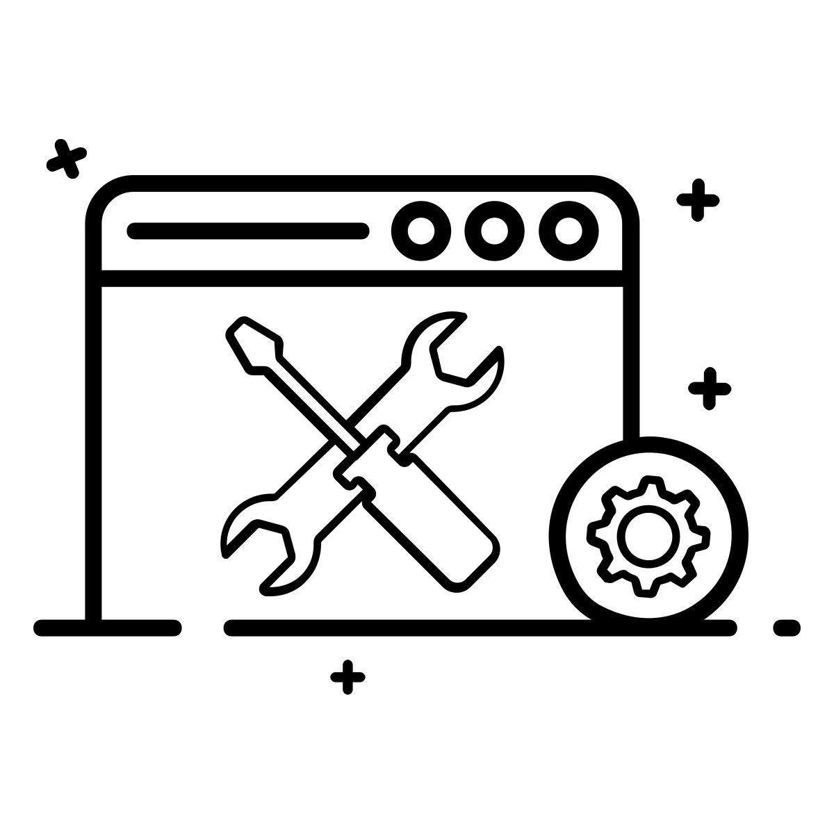 ウェブサイトツール icon