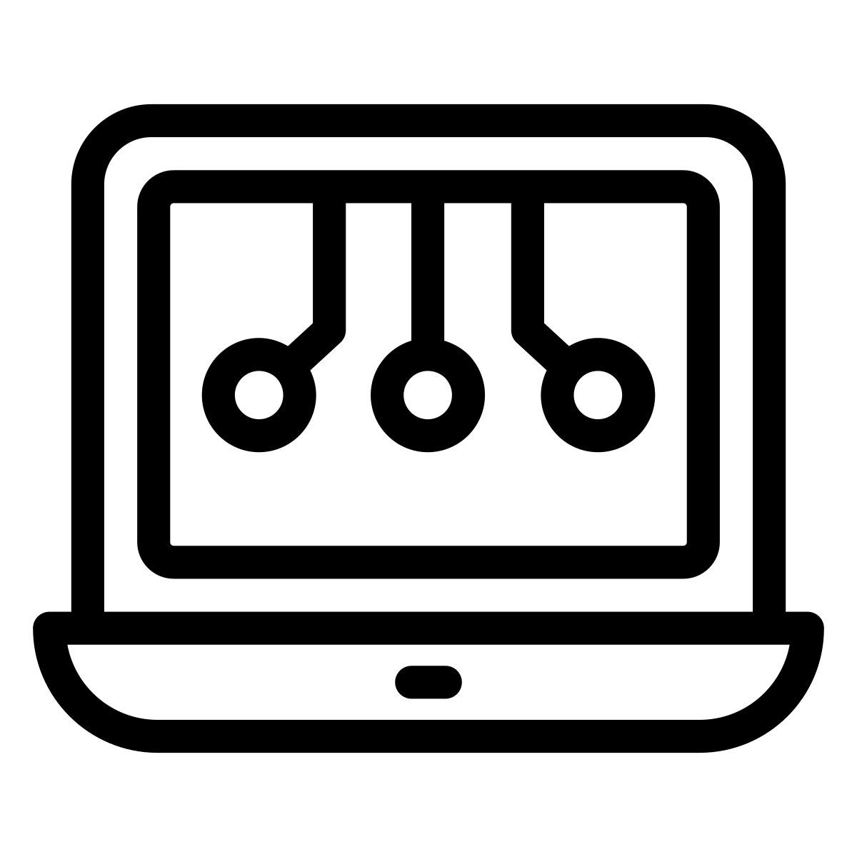 computer artificial intelligence icon