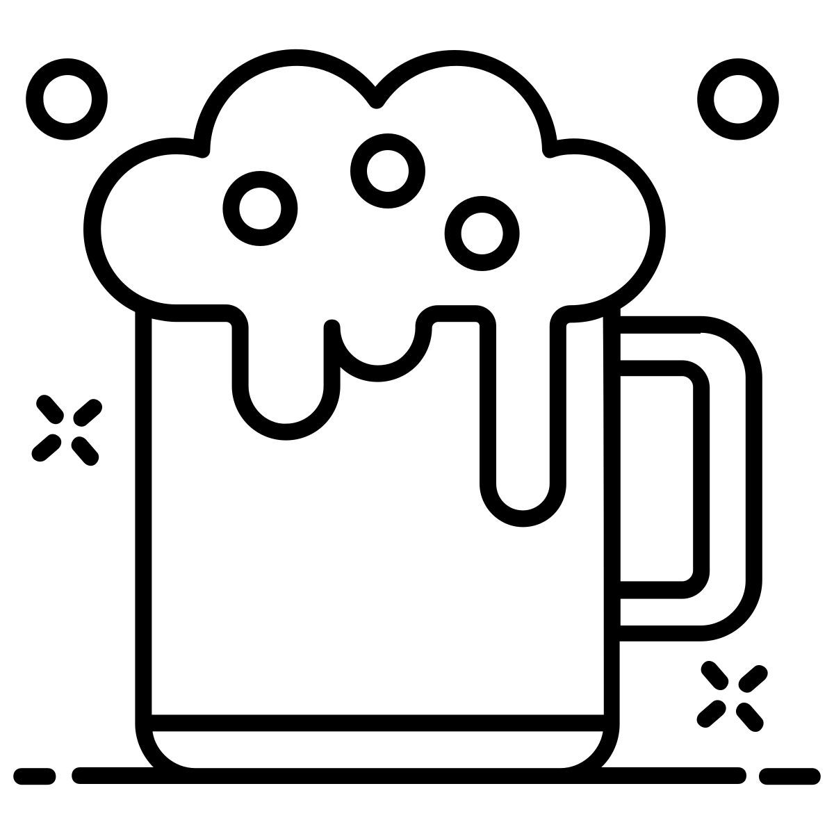 bayerischer bierkrug icon