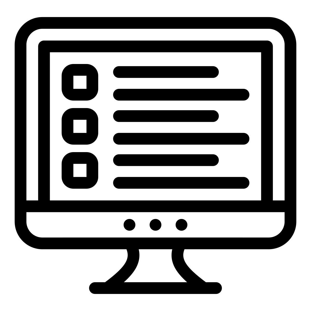 bullet list icon