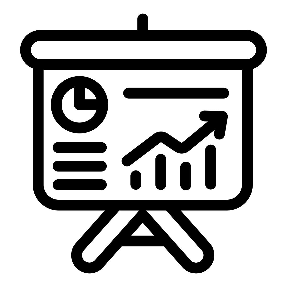 presentación de negocios icon