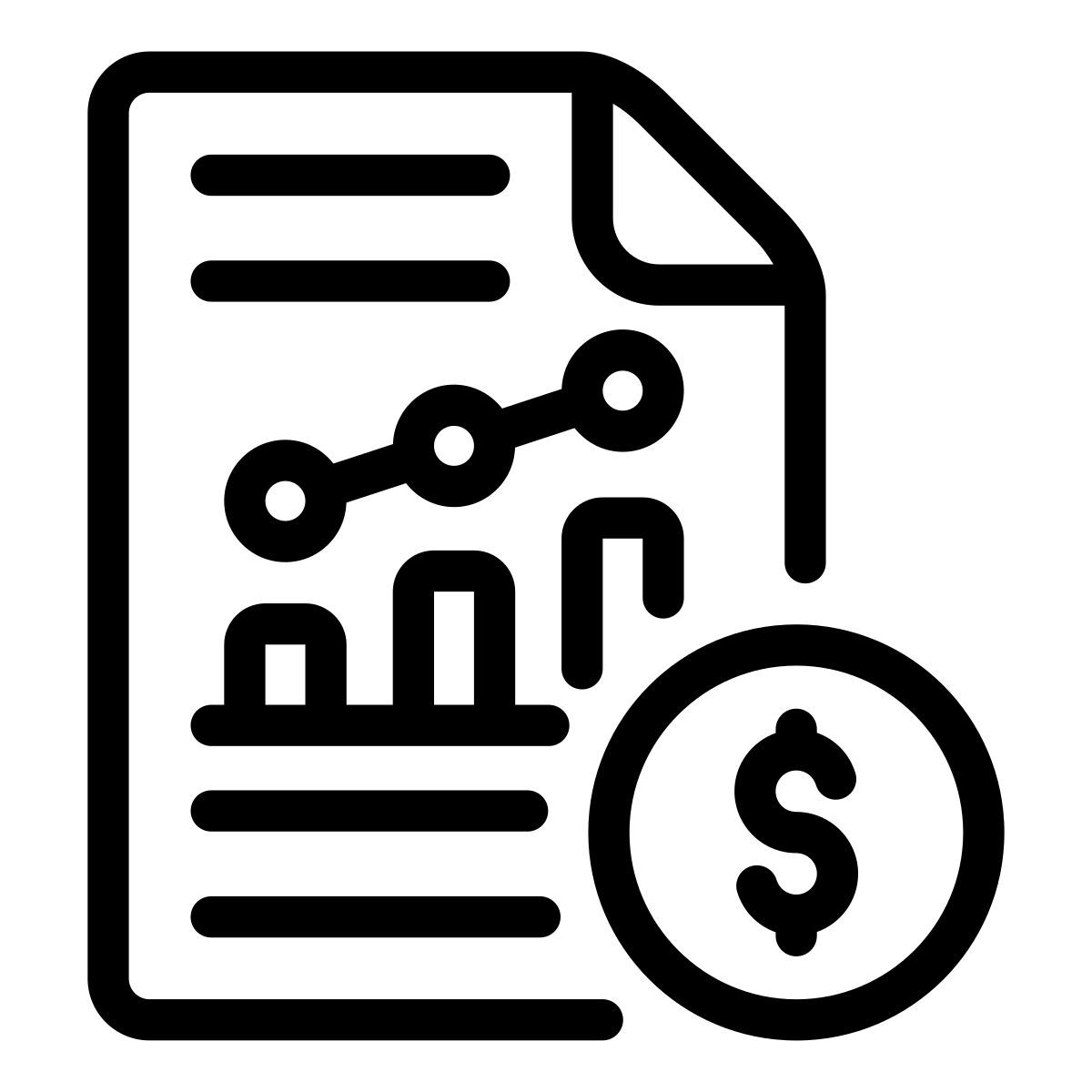 reporte de negocios icon