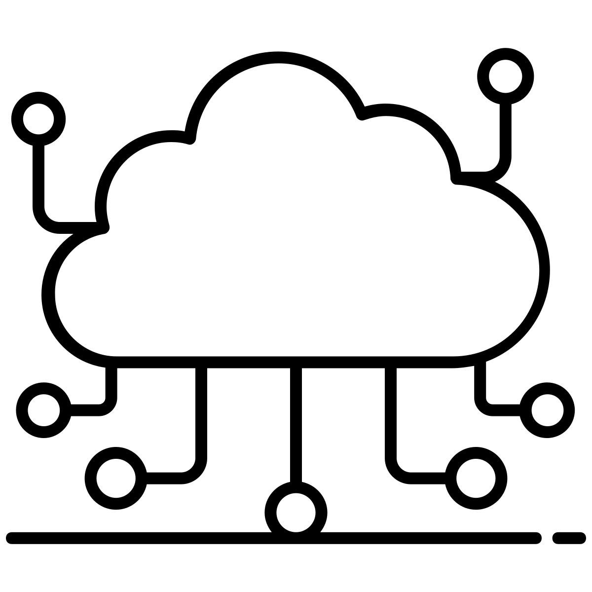 cloud network icon