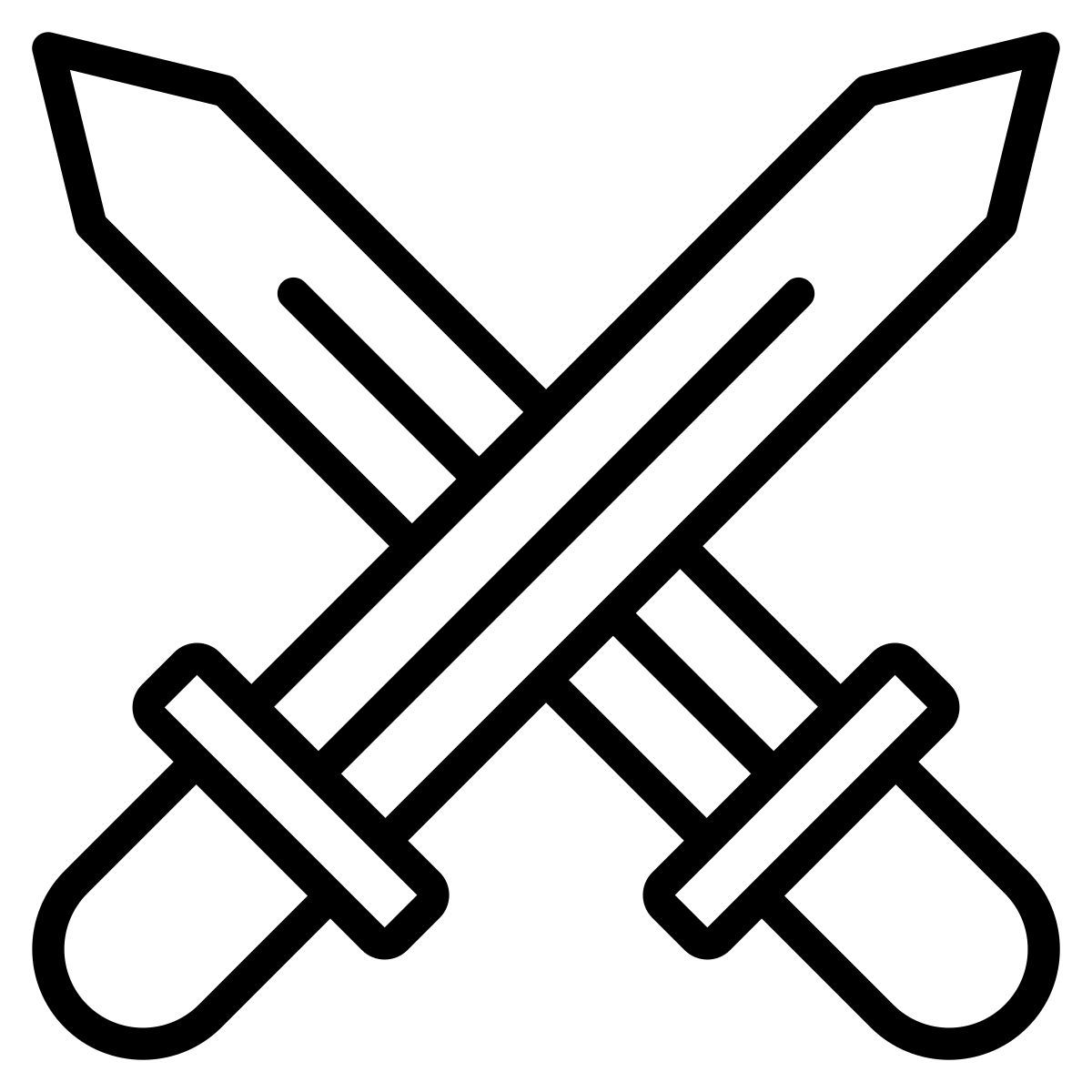 cross swords icon