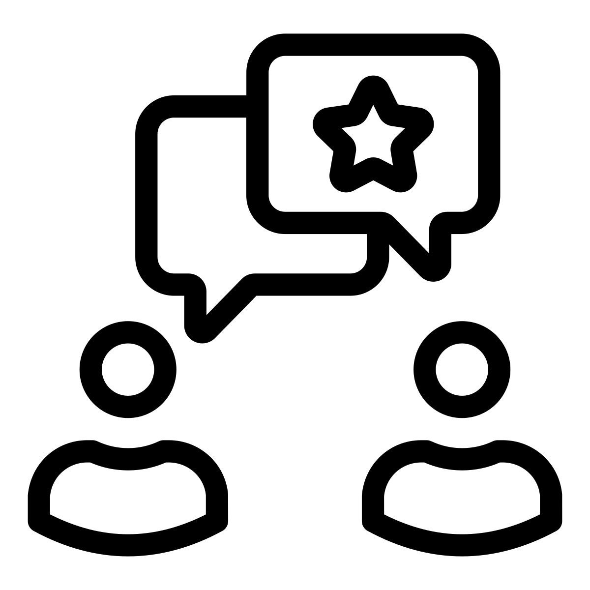 customer review icon