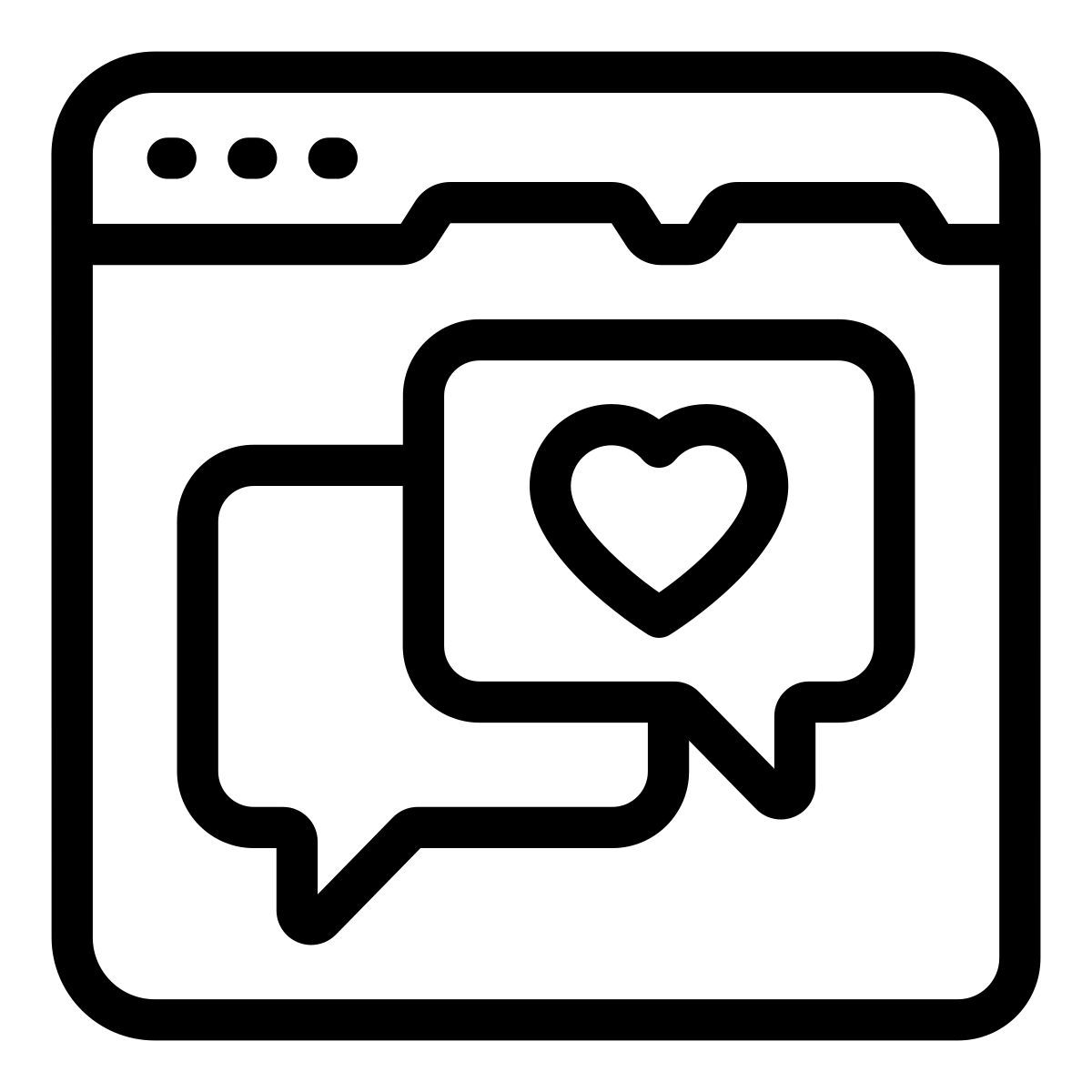avaliação do cliente icon