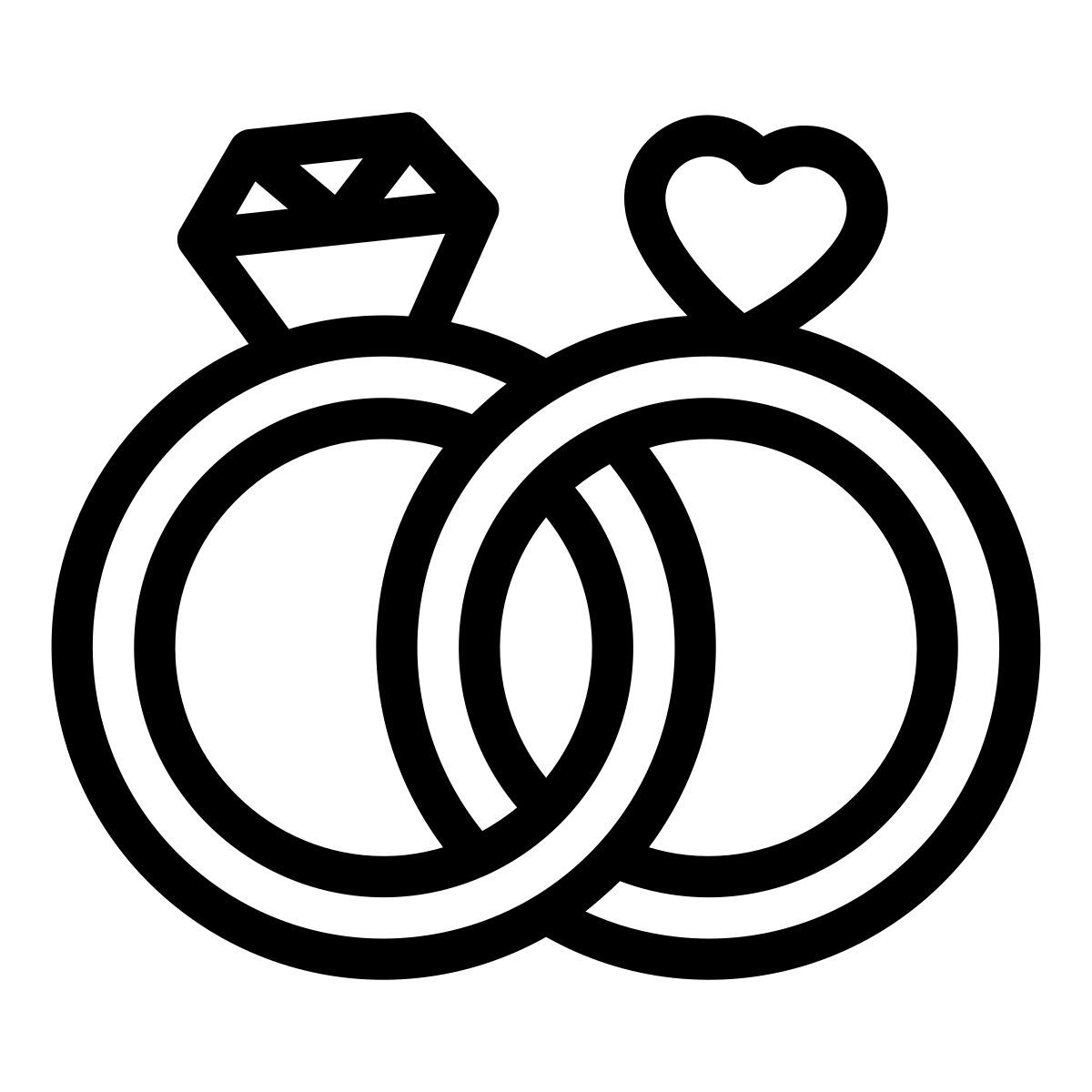 anéis de noivado icon
