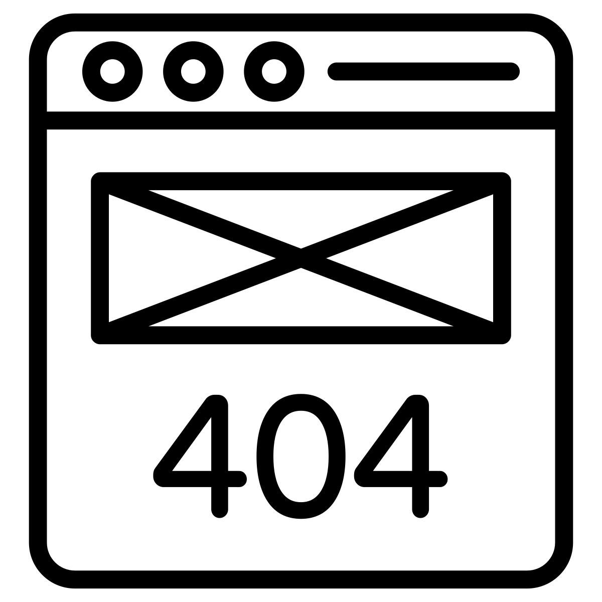 error 404 icon