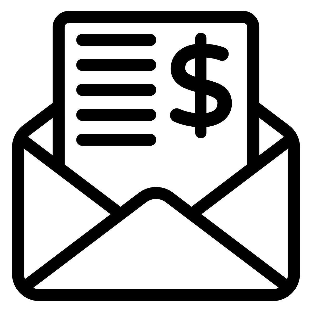 financial information icon