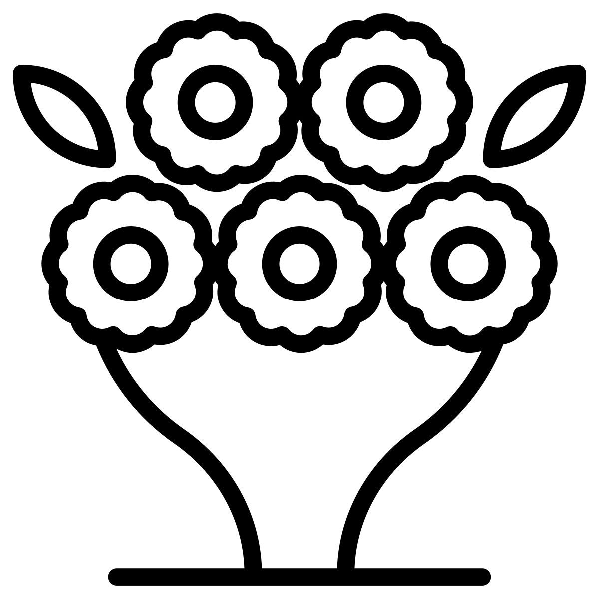 flower bouquet icon