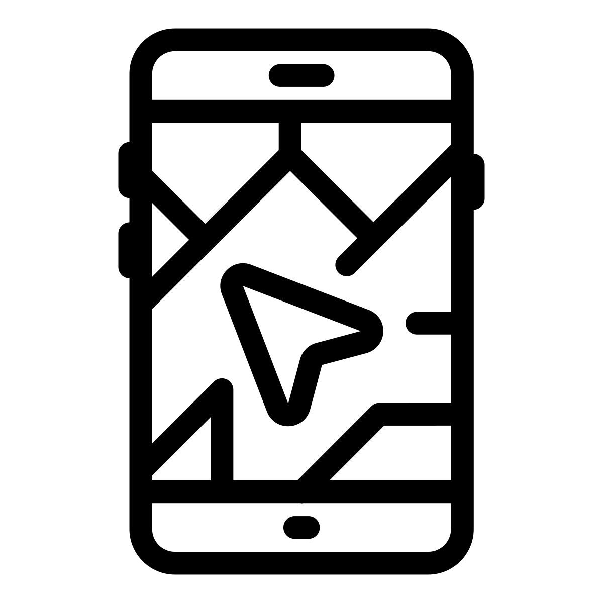 gps phone icon