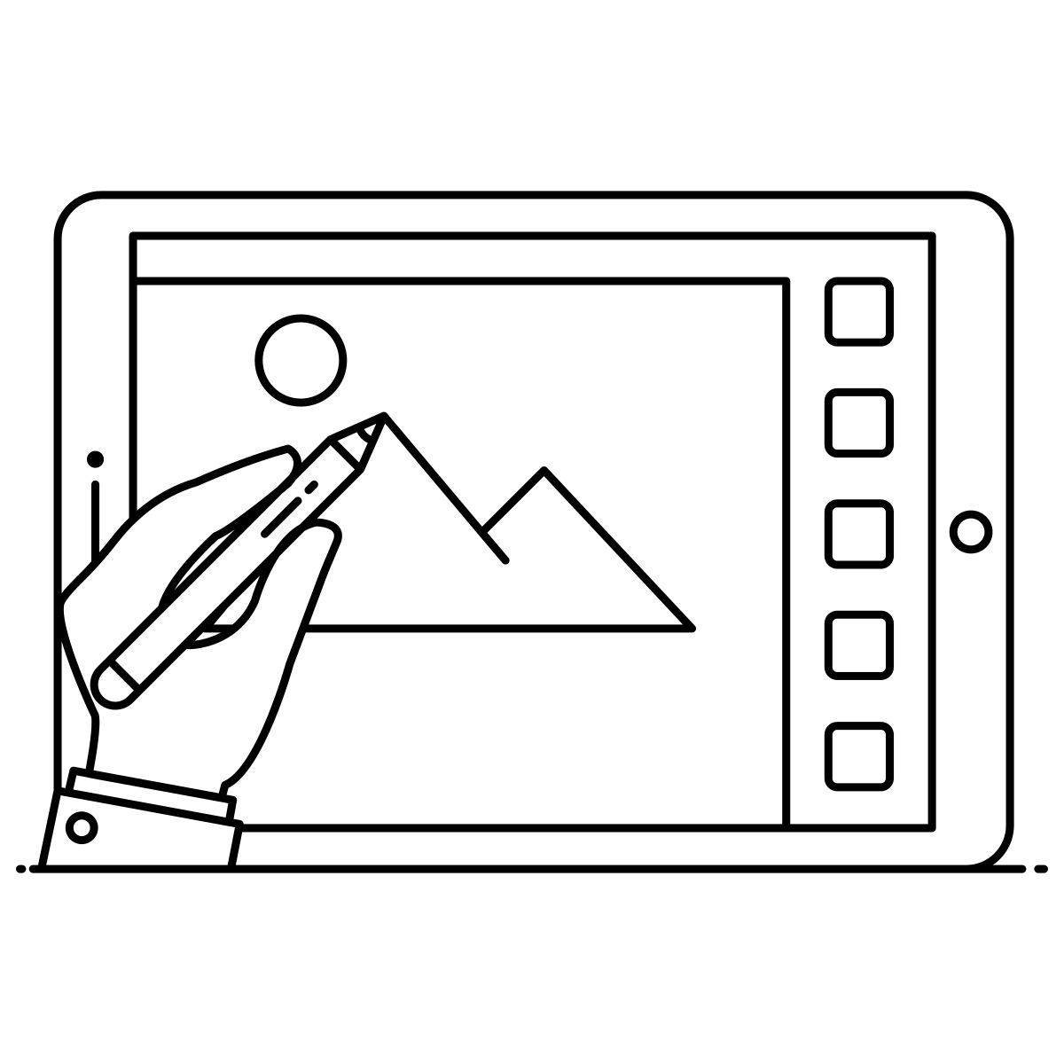 그래픽 태블릿 icon