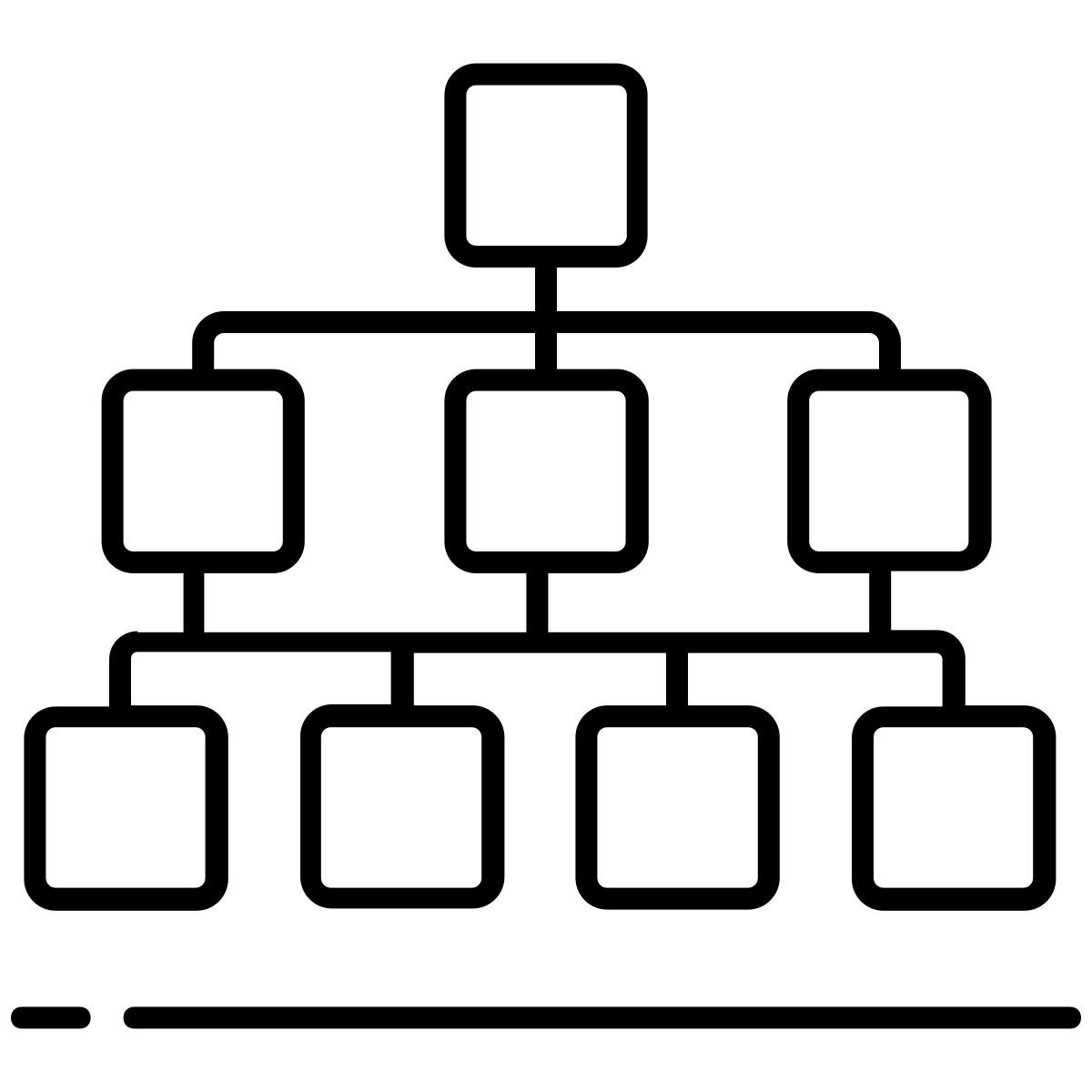 hierarchy structure icon